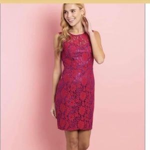 Pink purple lace  Dress